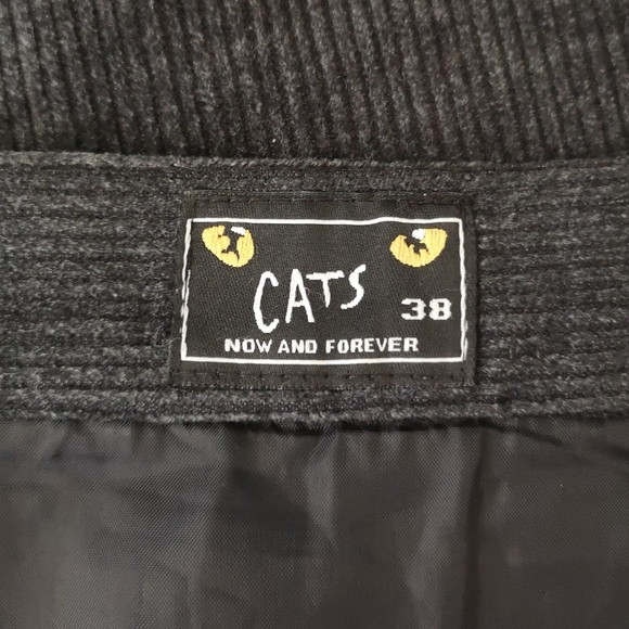 RARE Vintage "CATS" button up corduroy maxi skirt - Picture 9 of 12